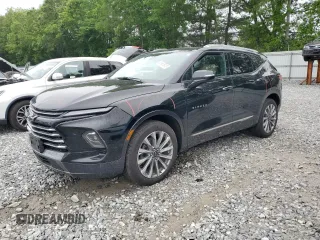 2024 Chevrolet Blazer Premier with VIN 3GNKBLR44RS191705, listed as a Copart auction lot 59868915 with 42,046 mi miles and Salvage title. Bid and sale history available at DreamBid. Image 1.