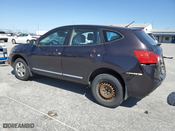 2014 Nissan Rogue Select S with VIN JN8AS5MT9EW610617, listed as a Copart auction lot 52747225 with 199,418 mi miles and Salvage Title. Bid and sale history available at carsss.com. Image 2.