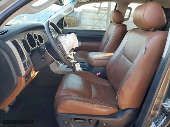 2008 Toyota Tundra 4WD Truck LTD with VIN 5TFBV58168X082212, listed as a Copart auction lot 43593835 with 160,686 mi miles and Salvage Title. Bid and sale history available at carsss.com. Image 7.