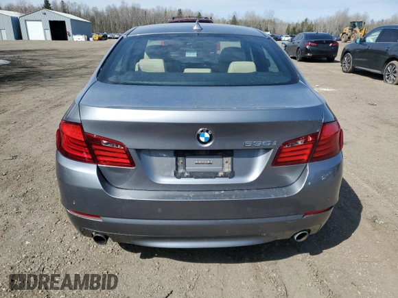 2011 BMW 5 Series 535i xDrive with VIN WBAFU7C52BC782170, listed as a Copart auction lot 52899895 with 145,882 mi miles and Salvage Title. Bid and sale history available at carsss.com. Image 6.