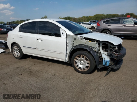2010 Nissan Sentra SR with VIN 3N1AB6AP0AL604152, listed as a Copart auction lot 54831415 with 179,356 mi miles and Salvage Title. Bid and sale history available at DreamBid. Image 4.