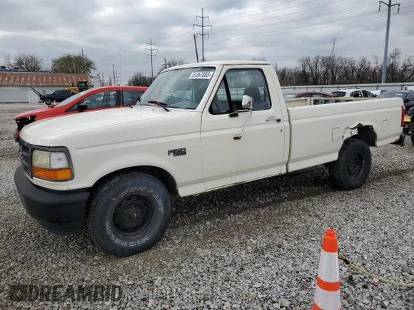 1995 Ford F-150 with VIN 1FTEF15Y5SLB50521, listed as a Copart auction lot 51267355 with 0 mi miles and Clean Title. Bid and sale history available at carsss.com. Image 1.