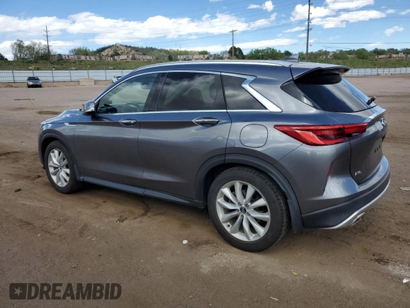 2019 Infiniti QX50 Luxe с VIN 3PCAJ5M31KF115178, выставлен на аукционе Copart как лот 57293395 с пробегом 28 408 миль миль и Списание • Salvage title. История ставок и продаж доступна на DreamBid. Изображение 2.