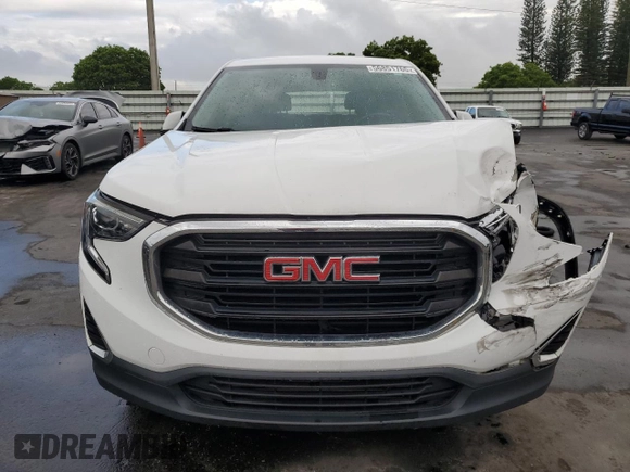 2019 GMC Terrain SLE with VIN 3GKALTEV7KL109003, listed as a Copart auction lot 56851765 with 76,741 mi miles and Non repairable. Bid and sale history available at DreamBid. Image 5.