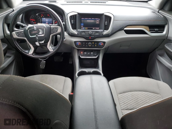 2020 GMC Terrain SLE with VIN 3GKALMEV1LL143459, listed as a Copart auction lot 89351935 with 85,574 mi miles and Salvage Title. Bid and sale history available at carsss.com. Image 8.