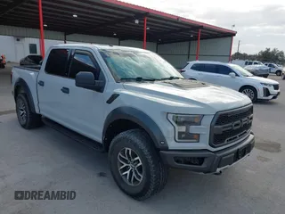 2017 Ford F-150 Raptor with VIN 1FTFW1RG2HFC86389, listed as a IAAI auction lot 41292759 with Not Provided miles and . Bid and sale history available at carsss.com. Image 1.