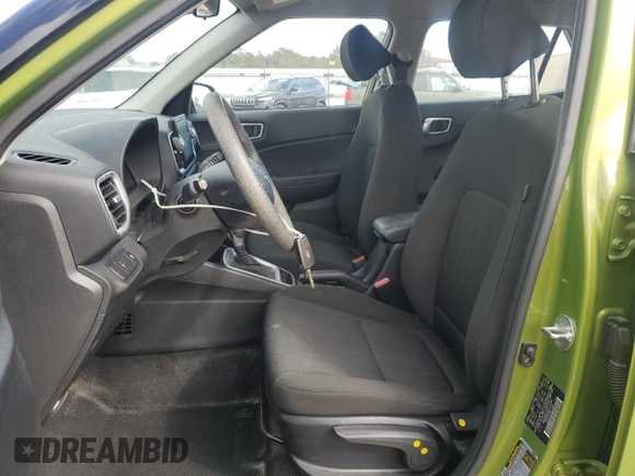 2023 Hyundai Venue SE with VIN KMHRB8A38PU210580, listed as a Copart auction lot 46027215 with 14,622 mi miles and Non Repairable. Bid and sale history available at DreamBid. Image 7.