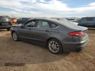 2020 Ford Fusion SE with VIN 3FA6P0LU5LR213024, listed as a Copart auction lot 81382733 with Not provided miles and Salvage title. Bid and sale history available at DreamBid. Image 2.