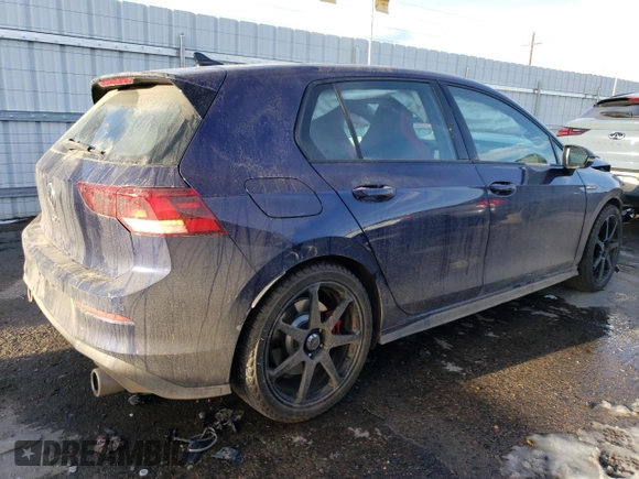 2024 Volkswagen Golf GTI 380 SE with VIN WVW2A7CD7RW181671, listed as a Copart auction lot 84319834 with 4,027 mi miles and Salvage Title. Bid and sale history available at carsss.com. Image 3.