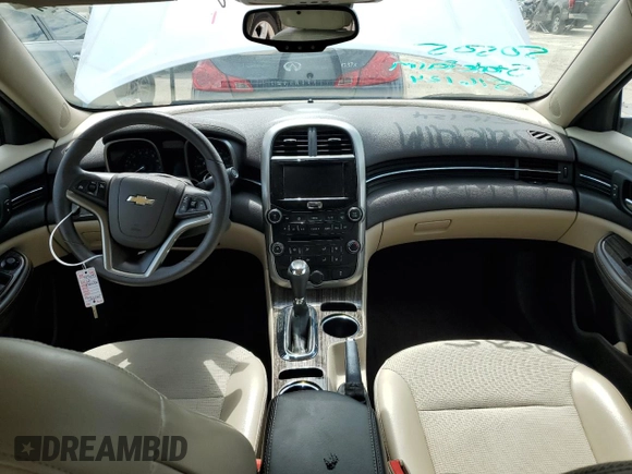2016 Chevrolet Malibu Limited LT with VIN 1G11C5SA5GF142553, listed as a Copart auction lot 54443554 with 65,612 mi miles and Salvage Title. Bid and sale history available at carsss.com. Image 8.