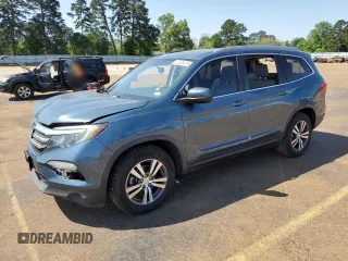 2018 Honda Pilot EX-L with VIN 5FNYF5H50JB018693, listed as a Copart auction lot 52406475 with 106,225 mi miles and Salvage title. Bid and sale history available at DreamBid. Image 1.