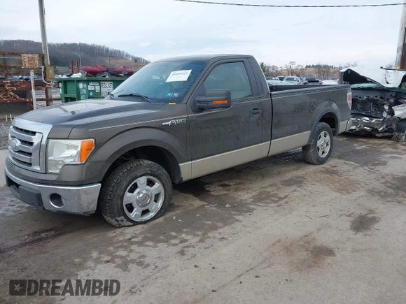 2009 Ford F-150 XL with VIN 1FTPF12V79KC35637, listed as a IAAI auction lot 41645222 with 169,114 mi miles. Bid and sale history available at carsss.com. Image 2.
