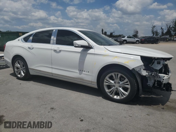 2014 Chevrolet Impala LT with VIN 2G1125S30E9108224, listed as a Copart auction lot 55293205 with 77,496 mi miles and Salvage Title. Bid and sale history available at DreamBid. Image 4.
