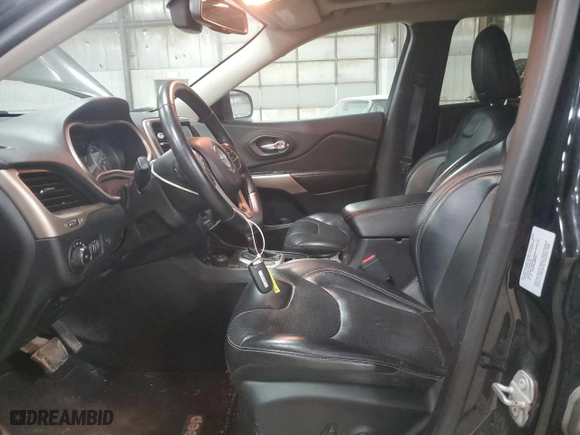 2017 Jeep Cherokee Limited with VIN 1C4PJMDS8HD226340, listed as a Copart auction lot 58625434 with 101,768 mi miles and Salvage Title. Bid and sale history available at carsss.com. Image 7.