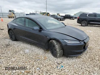 2024 Tesla Model 3 with VIN 5YJ3E1EA0RF739034, listed as a Copart auction lot 49830575 with 17,888 mi miles and Salvage Title. Bid and sale history available at DreamBid. Image 4.