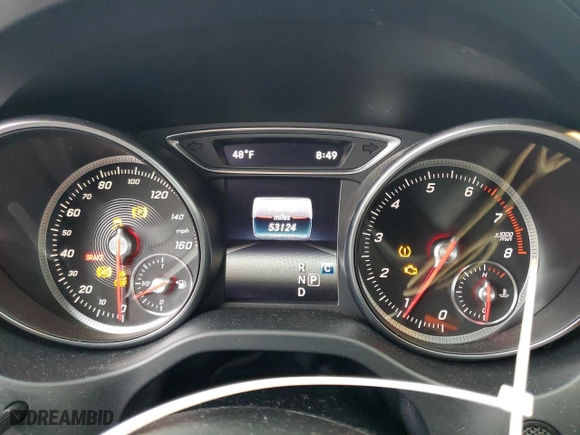 2019 Mercedes-Benz CLA with VIN WDDSJ4EB7KN773857, listed as a Copart auction lot 42516245 with 53,124 mi miles and Salvage Title. Bid and sale history available at carsss.com. Image 9.