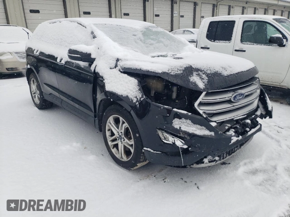 2015 Ford Edge Titanium with VIN 2FMTK4K93FBB13552, listed as a Copart auction lot 45726125 with 167,030 mi miles and Salvage Title. Bid and sale history available at carsss.com. Image 4.