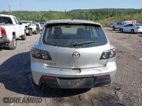 2008 Mazda 3 s Sport with VIN JM1BK343381143586, listed as a IAAI auction lot 42059625 with 148,313 mi miles. Bid and sale history available at carsss.com. Image 6.