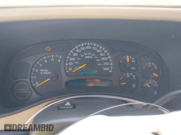2005 Chevrolet Silverado 1500 LS with VIN 2GCEC19V751116258, listed as a IAAI auction lot 41890599 with 55,315 mi miles and . Bid and sale history available at DreamBid. Image 7.