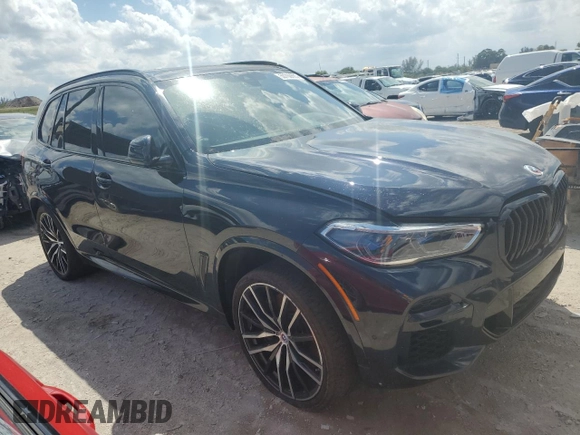 2023 BMW X5 M50i z VIN 5UXJU4C09P9P94657, wystawiony jako Copart lot #50709685 z przebiegiem Nie podano mil oraz Szkoda całkowita • Salvage title. Historia ofert i sprzedaży dostępna na DreamBid. Obrazek 4.