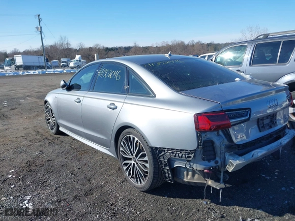 2017 Audi A6 Premium Plus with VIN WAUF2AFC4HN037379, listed as a IAAI auction lot 41302046 with 95,675 mi miles. Bid and sale history available at carsss.com. Image 3.