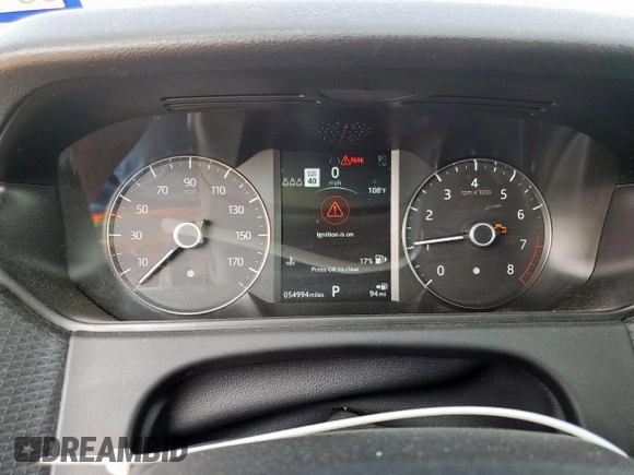 2020 Land Rover Range Rover Velar R-Dynamic S with VIN SALYK2EX0LA246200, listed as a Copart auction lot 56697125 with 54,994 mi miles and Salvage title. Bid and sale history available at DreamBid. Image 9.