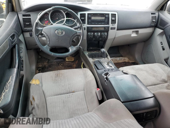 2007 Toyota 4Runner SR5 with VIN JTEZU14R678075853, listed as a Copart auction lot 87528465 with 243,504 mi miles and Clean Title. Bid and sale history available at carsss.com. Image 8.