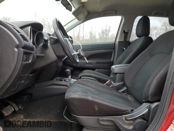 2015 Mitsubishi Outlander Sport 2.4 ES with VIN 4A4AR3AW3FE050829, listed as a Copart auction lot 52123555 with 98,945 mi miles and Salvage Title. Bid and sale history available at carsss.com. Image 7.