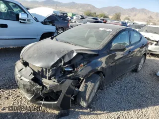 2014 Hyundai Elantra SE z VIN KMHDH4AE6EU172461, wystawiony jako Copart lot #74284734 z przebiegiem Nie podano mil oraz Szkoda całkowita • Salvage title. Historia ofert i sprzedaży dostępna na DreamBid. Obrazek 1.