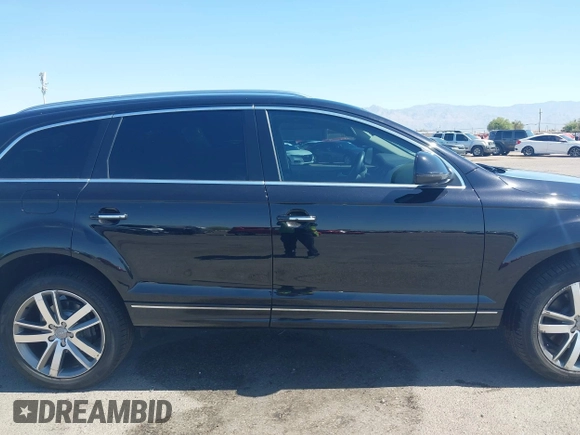 2014 Audi Q7 Premium Plus with VIN WA1LMAFE1ED018222, listed as a IAAI auction lot 42692262 with 144,540 mi miles and . Bid and sale history available at DreamBid. Image 13.
