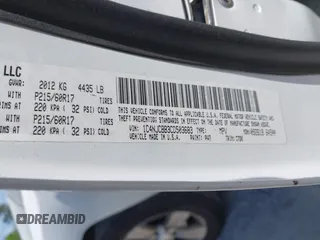 2012 Jeep Compass Sport with VIN 1C4NJCBB3CD503683, listed as a IAAI auction lot 42074897 with 154,933 mi miles. Bid and sale history available at carsss.com. Image 9.