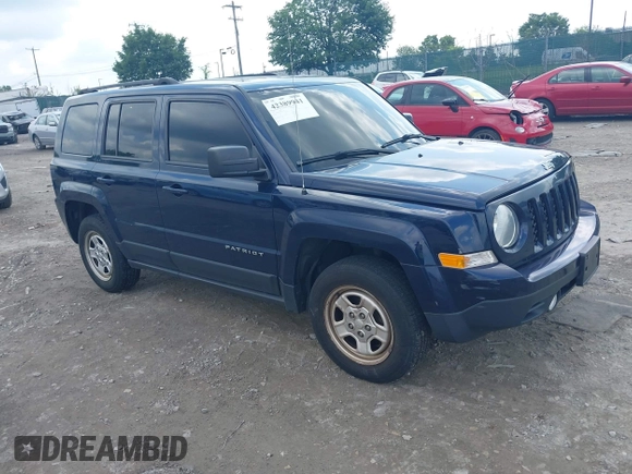 2016 Jeep Patriot Sport with VIN 1C4NJRBB7GD782208, listed as a IAAI auction lot 42389941 with 146,620 mi miles and . Bid and sale history available at DreamBid. Image 1.