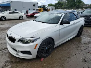 2021 BMW M2 z VIN WBA2N3C09M7J83075, wystawiony jako Copart lot #56546143 z przebiegiem 22 115 mil mil oraz . Historia ofert i sprzedaży dostępna na DreamBid. Obrazek 1.