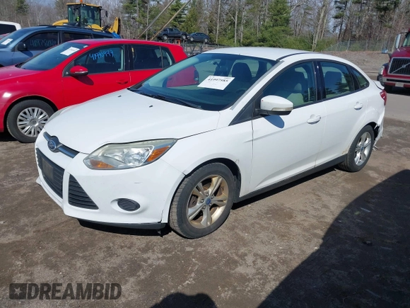 2013 Ford Focus SE with VIN 1FADP3F28DL274208, listed as a IAAI auction lot 41997585 with 233,384 mi miles. Bid and sale history available at carsss.com. Image 20.