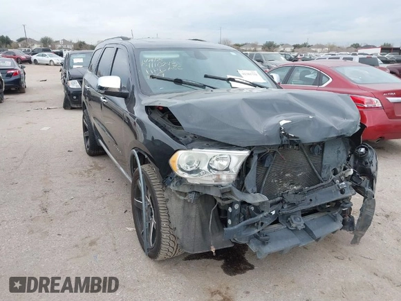 2011 Dodge Durango Citadel with VIN 1D4SE5GTXBC695700, listed as a IAAI auction lot 41381731 with 152,055 mi miles. Bid and sale history available at carsss.com. Image 1.