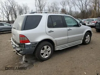 2005 Mercedes-Benz M 500 with VIN 4JGAB75E65A532359, listed as a Copart auction lot 41510825 with 139,916 mi miles and Salvage title. Bid and sale history available at DreamBid. Image 3.