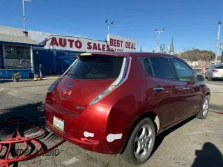 2011 Nissan LEAF SL with VIN JN1AZ0CP4BT000865, listed as a Copart auction lot 88522345 with 83,101 mi miles and Clean Title. Bid and sale history available at carsss.com. Image 4.