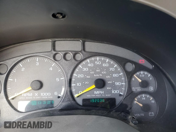 1998 Chevrolet Blazer LS with VIN 1GNCT18W5WK259946, listed as a Copart auction lot 84626144 with 192,036 mi miles and Salvage title. Bid and sale history available at DreamBid. Image 9.