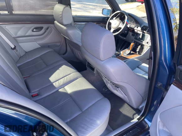 2003 BMW 5 Series 540iA with VIN WBADN63423GN88027, listed as a Copart auction lot 88563965 with 243,344 mi miles and Clean Title. Bid and sale history available at carsss.com. Image 6.