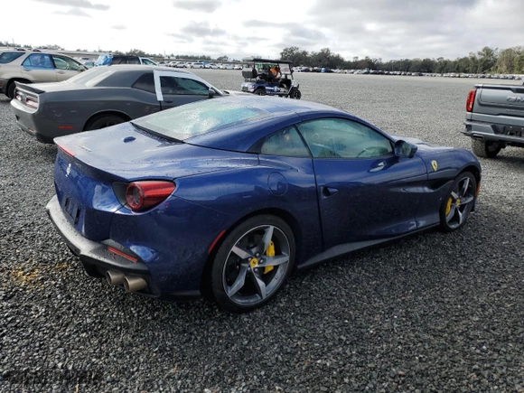 2023 Ferrari Portofino M with VIN ZFF02RPA3P0289836, listed as a Copart auction lot 83545274 with NaN miles and Salvage Title. Bid and sale history available at carsss.com. Image 3.