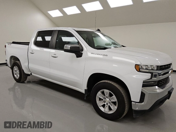 2019 Chevrolet Silverado 1500 LT with VIN 3GCPYDEKXKG199243, listed as a Copart auction lot 53494195 with 126,800 mi miles and Clean Title. Bid and sale history available at carsss.com. Image 4.