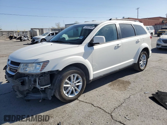 2017 Dodge Journey SXT with VIN 3C4PDCBG7HT531547, listed as a Copart auction lot 52322685 with 121,876 mi miles and Salvage title. Bid and sale history available at DreamBid. Image 1.