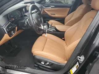 2021 BMW 5 Series 530i xDrive with VIN WBA13BJ01MCF08682, listed as a Copart auction lot 85048744 with 42,550 mi miles and Salvage title. Bid and sale history available at DreamBid. Image 7.