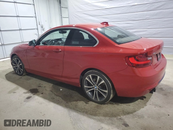 2015 BMW 2 Series 228i xDrive with VIN WBA1F7C50FVX96082, listed as a Copart auction lot 49897085 with 101,248 mi miles and Salvage Title. Bid and sale history available at carsss.com. Image 2.