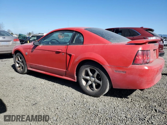 2004 Ford Mustang Standard with VIN 1FAFP40604F189999, listed as a Copart auction lot 47620465 with 90,916 mi miles and Salvage Title. Bid and sale history available at carsss.com. Image 2.