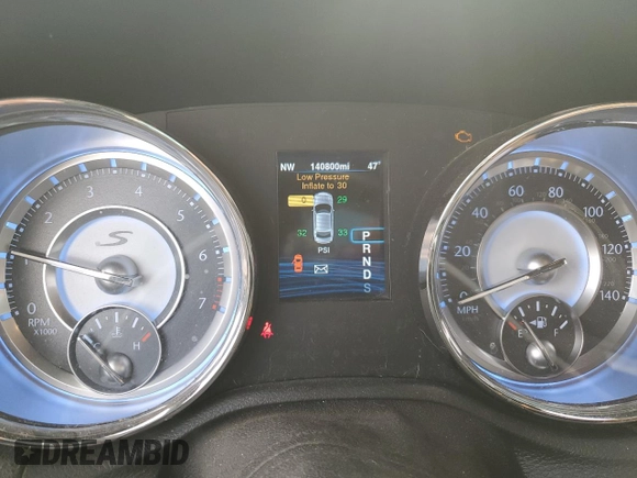 2014 Chrysler 300 with VIN 2C3CCAGG7EH298065, listed as a Copart auction lot 45703325 with 140,800 mi miles and Salvage Title. Bid and sale history available at carsss.com. Image 9.