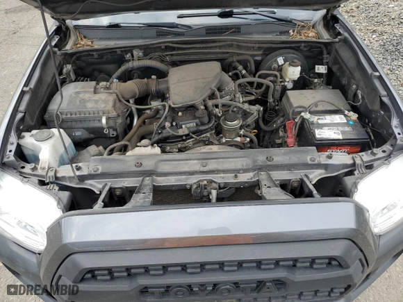 2021 Toyota Tacoma 4WD SR with VIN 3TYSX5EN6MT008083, listed as a Copart auction lot 83401194 with 49,724 mi miles and Salvage Title. Bid and sale history available at carsss.com. Image 13.