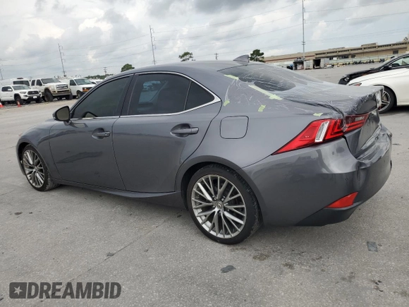 2014 Lexus IS 250 with VIN JTHBF1D21E5029444, listed as a Copart auction lot 59900835 with 157,047 mi miles and Salvage title. Bid and sale history available at DreamBid. Image 2.