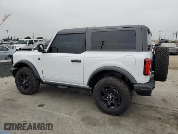 2024 Ford Bronco Black Diamond with VIN 1FMDE1AH5RLA52051, listed as a Copart auction lot 76026064 with 3,198 mi miles and Salvage Title. Bid and sale history available at DreamBid. Image 2.