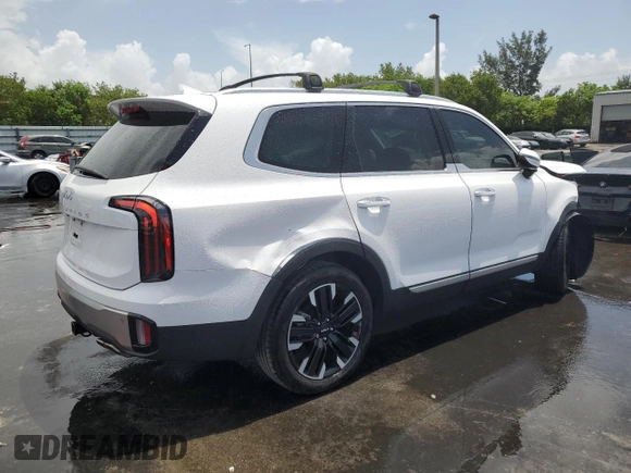 2023 Kia Telluride SX z VIN 5XYP54GC5PG334276, wystawiony jako Copart lot #60666075 z przebiegiem 44 447 mil mil oraz Szkoda całkowita • Salvage title. Historia ofert i sprzedaży dostępna na DreamBid. Obrazek 3.